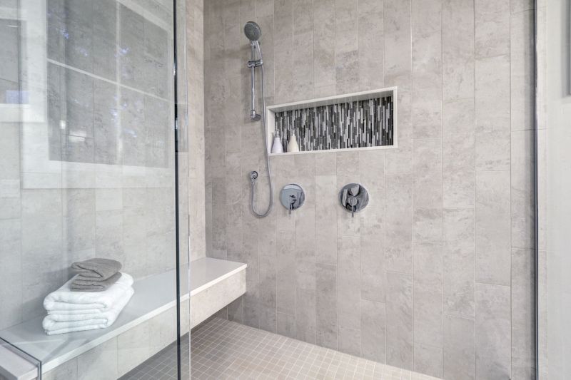 Compact Shower Niche for Storage
